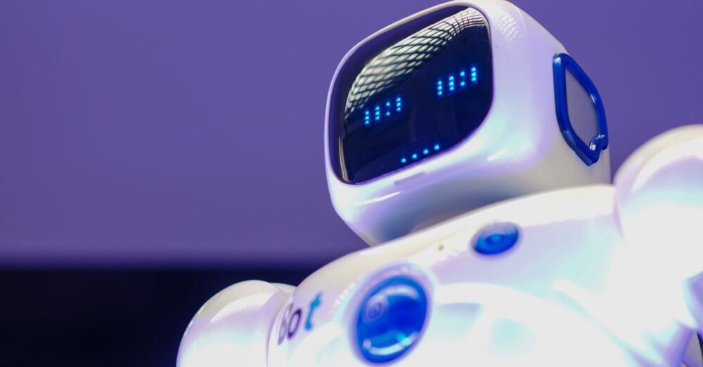 AI面接の未来を展望し、人間とAIが協力して選考を行うイメージ。