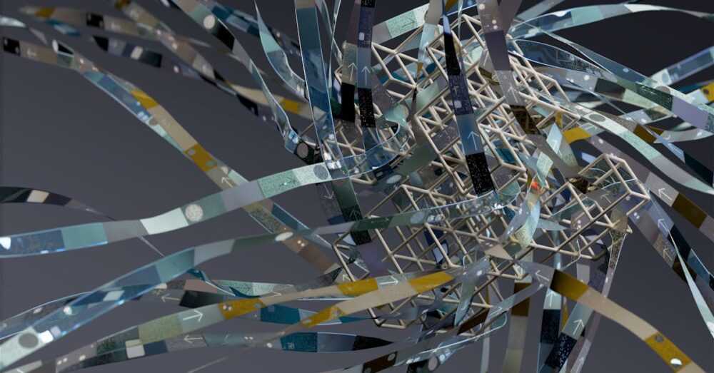 日本国内における生成AIの利用率格差（地域・職種・性年代）を視覚化したイメージ画像